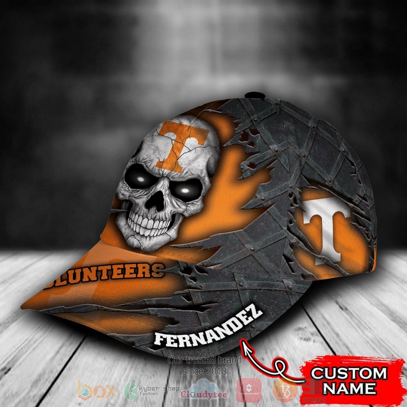 BEST Personalized Tennessee Volunteers Skull custom Hat 3 BEST Personalized Tennessee Volunteers Skull custom Hat word2