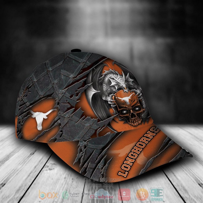 BEST Personalized Texas Longhorns Dragon custom Hat 2 BEST Personalized Texas Longhorns Dragon custom Hat word3