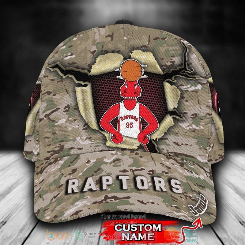 NEW Toronto Raptors Camo Mascot Custom name Cap Hat 9 NEW Toronto Raptors Camo Mascot Custom name Cap Hat word2