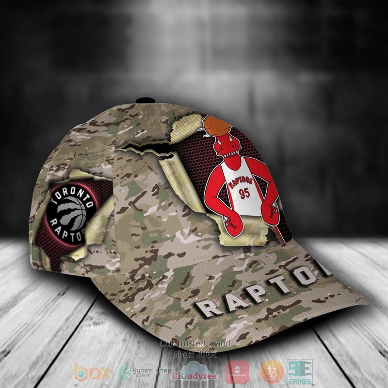 NEW Toronto Raptors Camo Mascot Custom name Cap Hat 3 NEW Toronto Raptors Camo Mascot Custom name Cap Hat word3