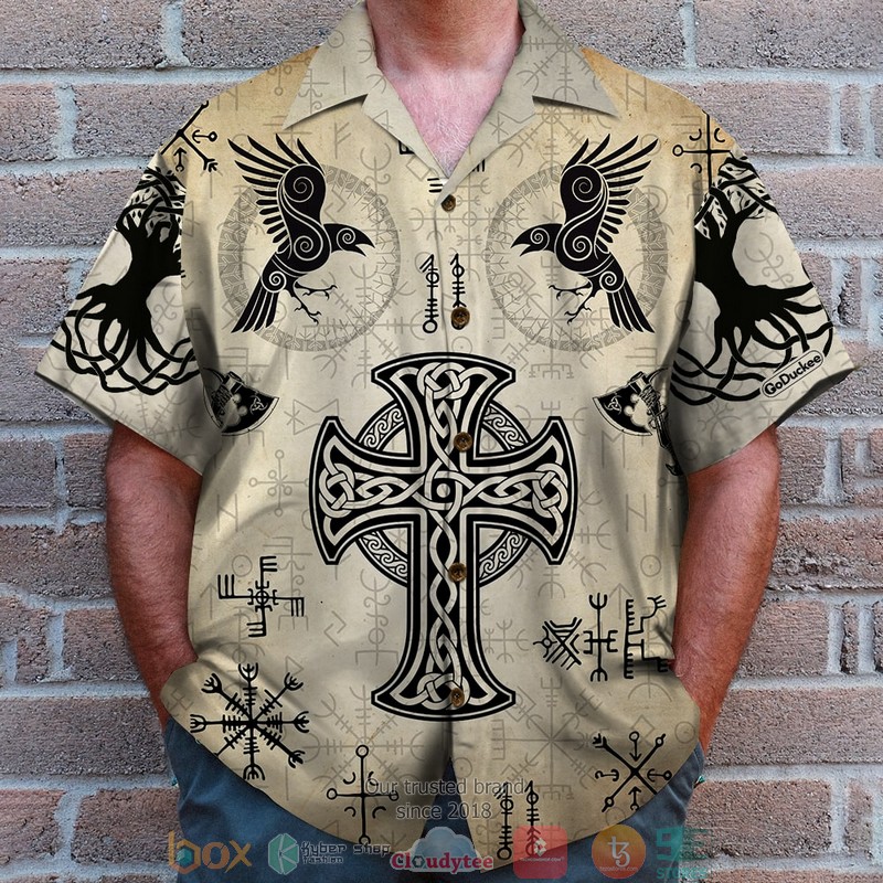 HOT Personalized Viking Too Many Idiots Not Enough Axes Hawaii Shirt word2