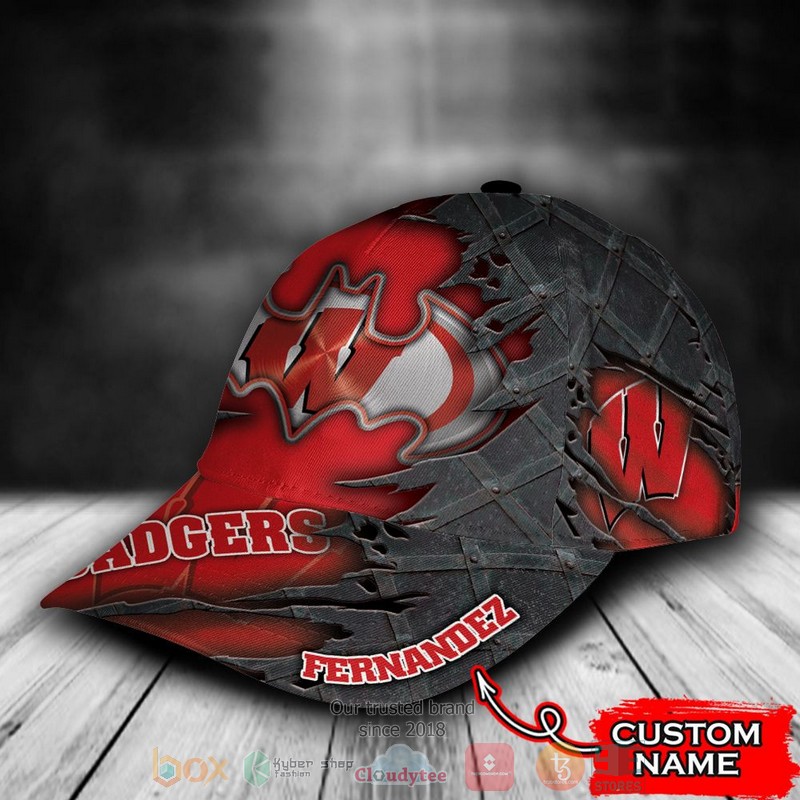 BEST Personalized Wisconsin Badgers Batman custom Hat 3 BEST Personalized Wisconsin Badgers Batman custom Hat word1