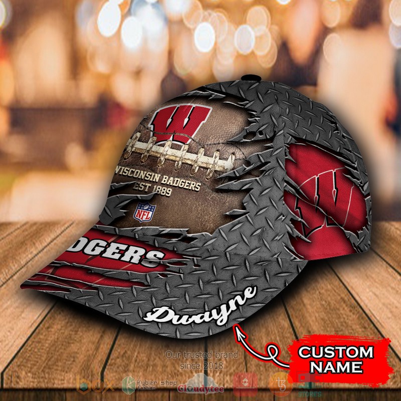 BEST Personalized Wisconsin Badgers Est 1889 custom Hat 3 BEST Personalized Wisconsin Badgers Est 1889 custom Hat word1