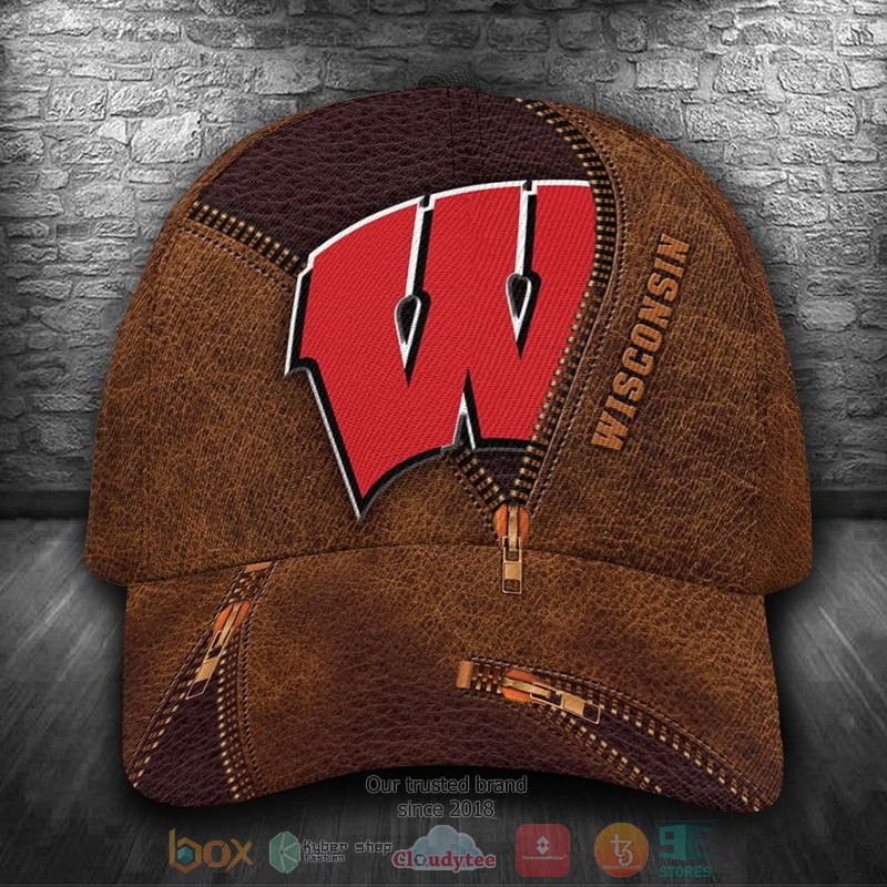 NEW Wisconsin Badgers Custom name Cap Hat word1