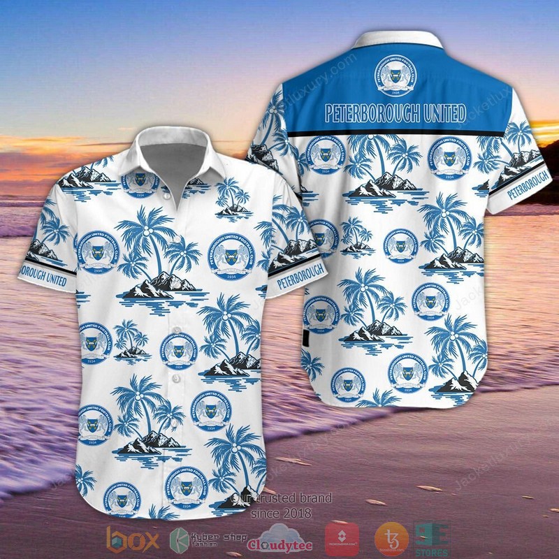 Peterborough United F.C Hawaiian shirt, short word3
