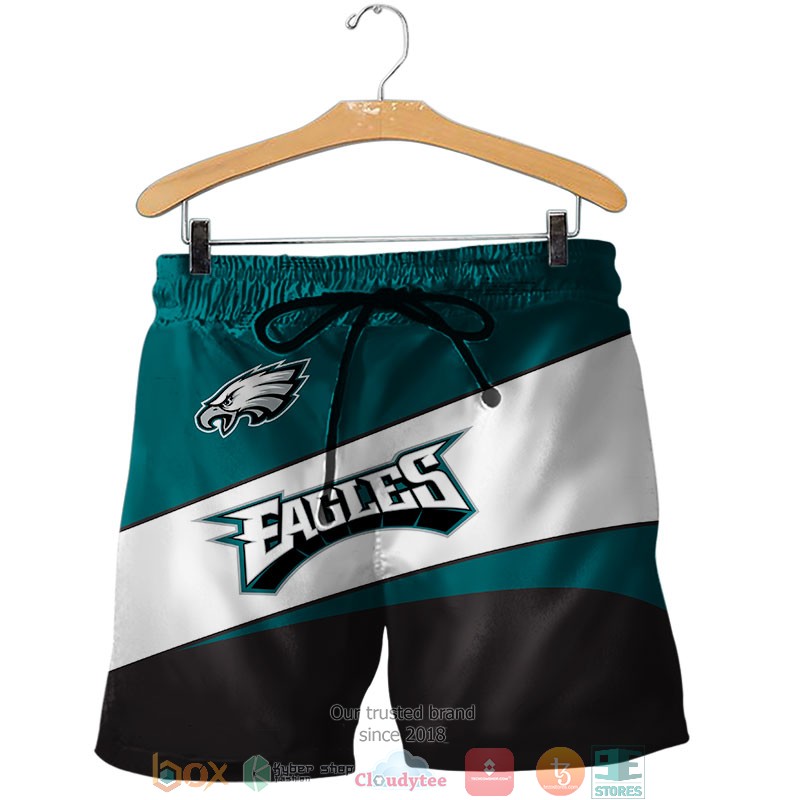 HOT Philadelphia Eagles Beach Shorts word3