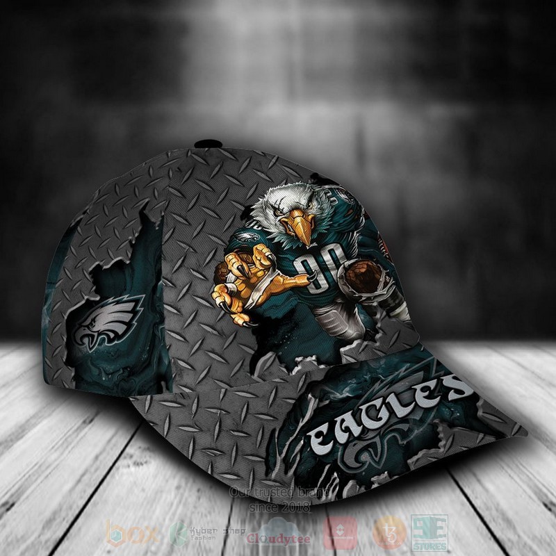 BEST Philadelphia Eagles Mascot NFL Team Custom Name 3D Cap 2 BEST Philadelphia Eagles Mascot NFL Team Custom Name 3D Cap word2