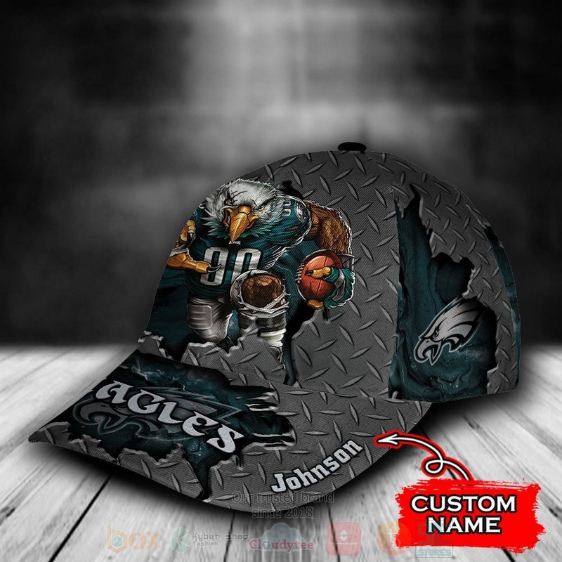 BEST Philadelphia Eagles Mascot NFL Team Custom Name 3D Cap 3 BEST Philadelphia Eagles Mascot NFL Team Custom Name 3D Cap word2
