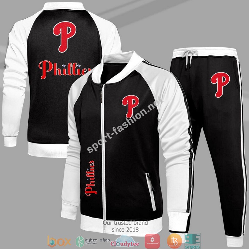 Philadelphia Phillies Tracksuit Jacket, Pants word2