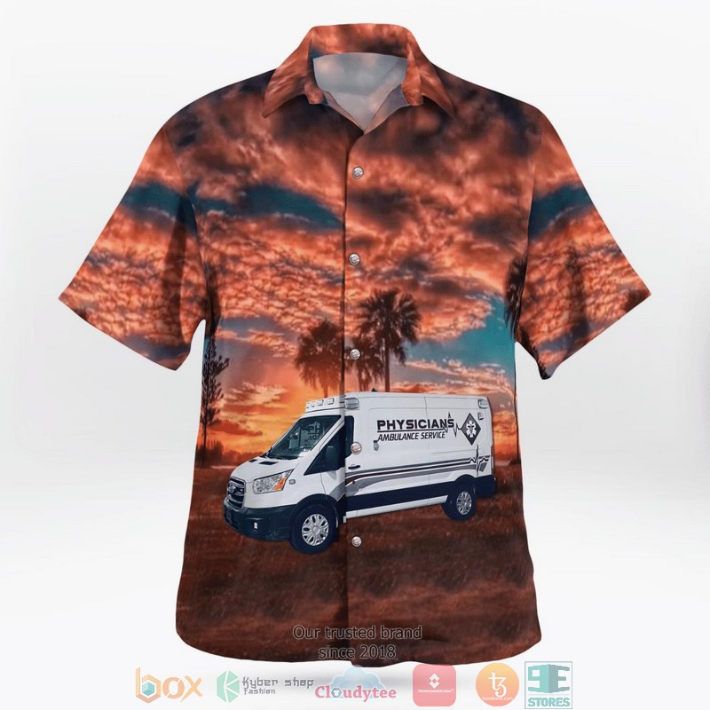 Physicians Ambulance Service LLC Indianapolis Indiana Hawaiian Shirt 2 Physicians Ambulance Service LLC Indianapolis Indiana Hawaiian Shirt word3