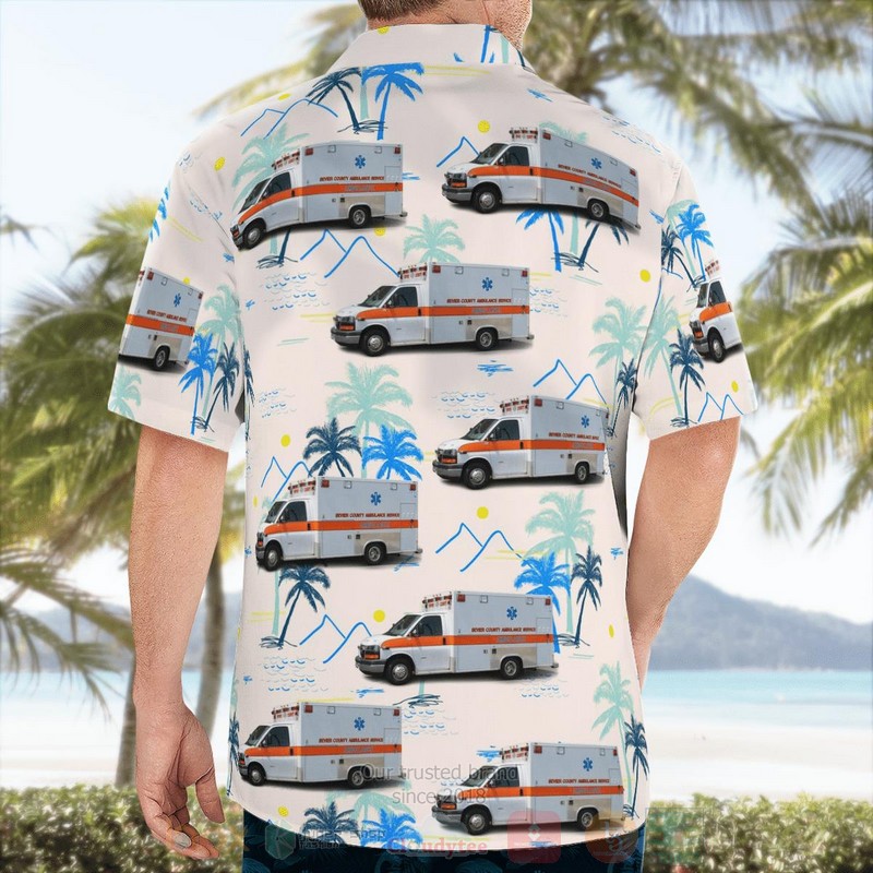 BEST Pigeon Forge, Tennessee, Sevier County Ambulance Service 3D Aloha Shirt word2
