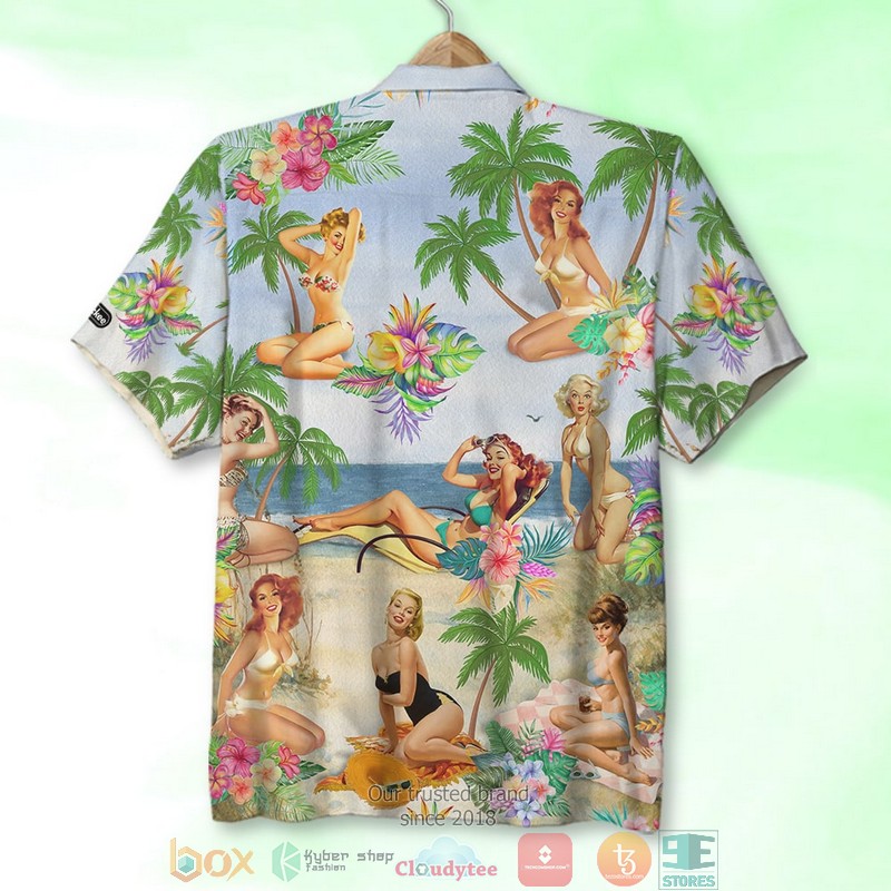 HOT Pin Up Girl Hawaii Shirt, shorts 2 HOT Pin Up Girl Hawaii Shirt, shorts word2