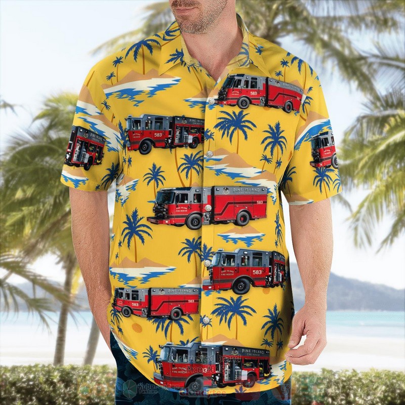 BEST Pine Island MN Fire Department 3D Aloha Shirt 3 BEST Pine Island MN Fire Department 3D Aloha Shirt word3