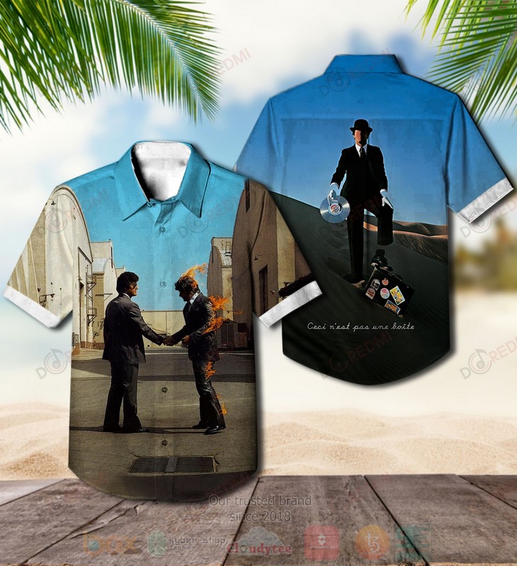 BEST Pink Floyd Wish You Were Here Album Aloha Hawaiian Shirt