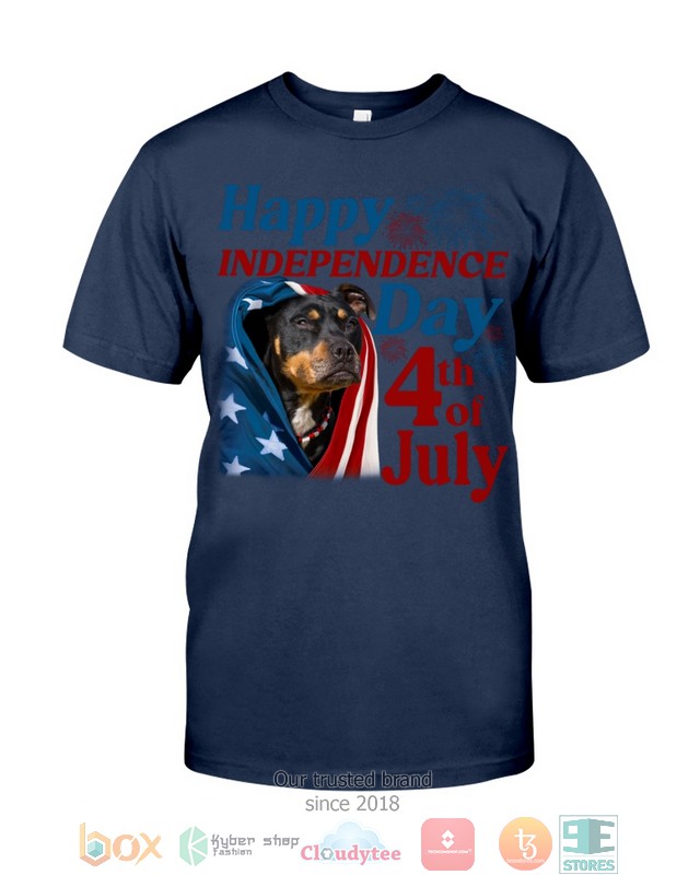 Pitbull Happy Independence Day 4th Of July Shirt, Hoodie word1