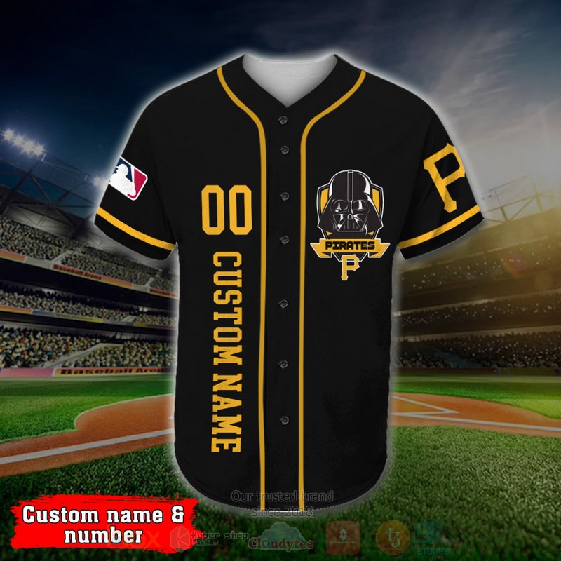 BEST Pittsburgh Pirates, Darth Vader Custom AOP Baseball Jersey 2 BEST Pittsburgh Pirates, Darth Vader Custom AOP Baseball Jersey word1