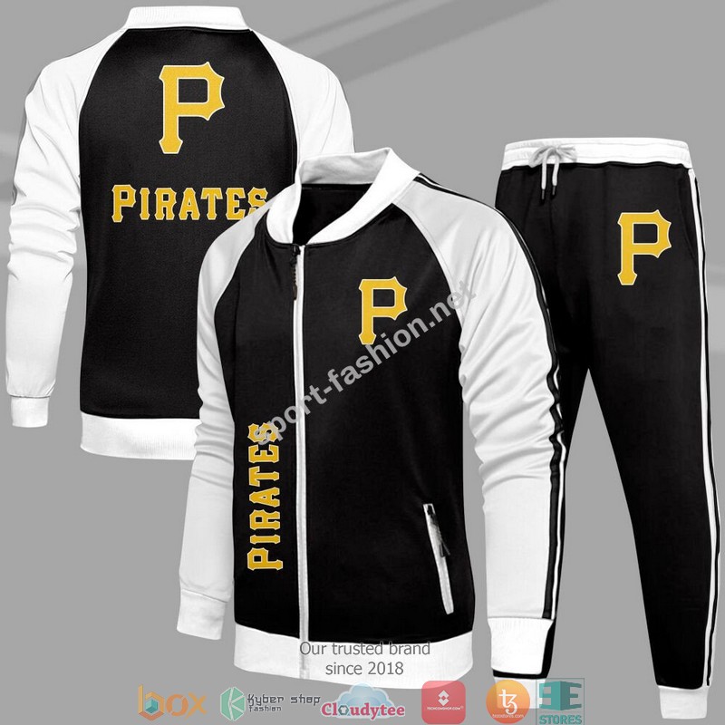 Pittsburgh Pirates Tracksuit Jacket, Pants word3