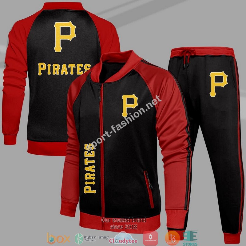 Pittsburgh Pirates Tracksuit Jacket, Pants word3