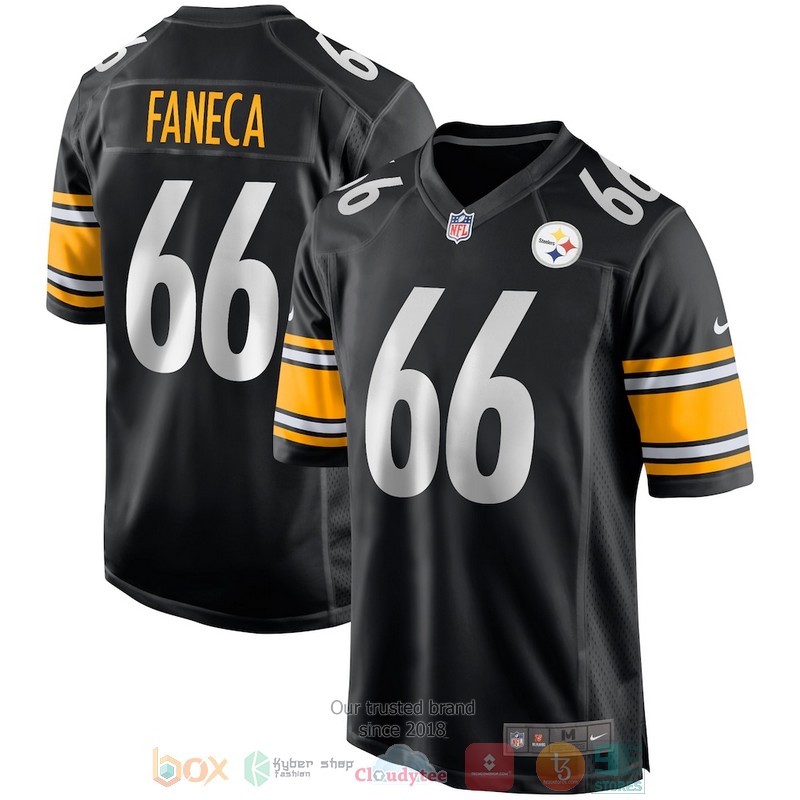 NEW Pittsburgh Steelers Alan Faneca 66 Black Football Jersey 3 NEW Pittsburgh Steelers Alan Faneca 66 Black Football Jersey word3