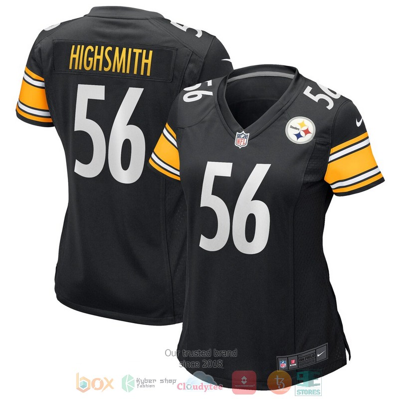 NEW Pittsburgh Steelers Alex Highsmith Black Football Jersey word2