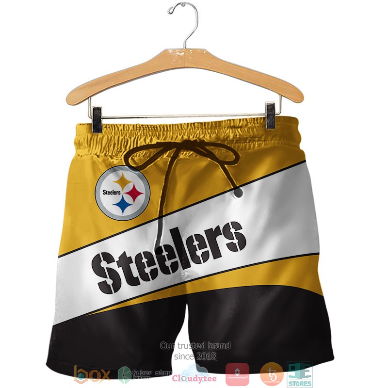 HOT Pittsburgh Steelers Beach shorts 1 HOT Pittsburgh Steelers Beach shorts word1