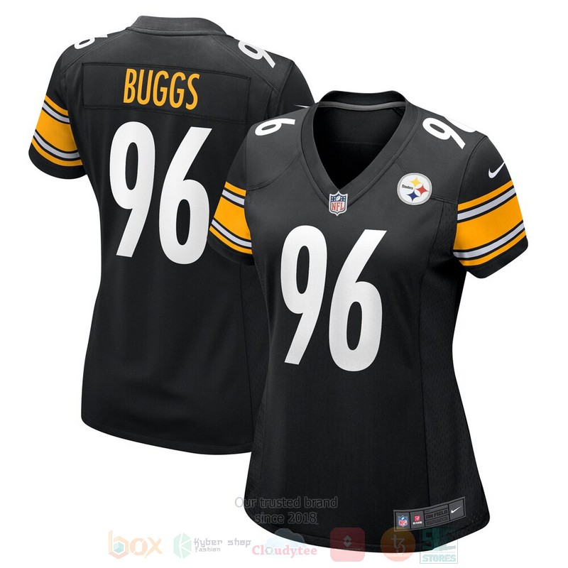 BEST Pittsburgh Steelers Isaiah Buggs Black Jersey Football word3