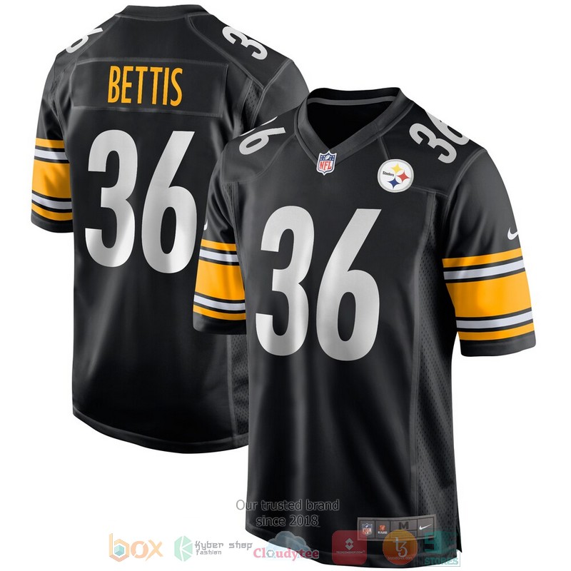 NEW Pittsburgh Steelers Jerome Bettis Black Game Retired Player Football Jersey 1 NEW Pittsburgh Steelers Jerome Bettis Black Game Retired Player Football Jersey word2