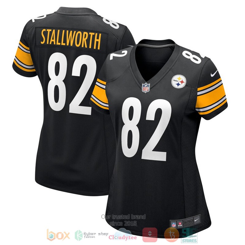 NEW Pittsburgh Steelers John Stallworth Black Retired Player Football Jersey 3 NEW Pittsburgh Steelers John Stallworth Black Retired Player Football Jersey word2