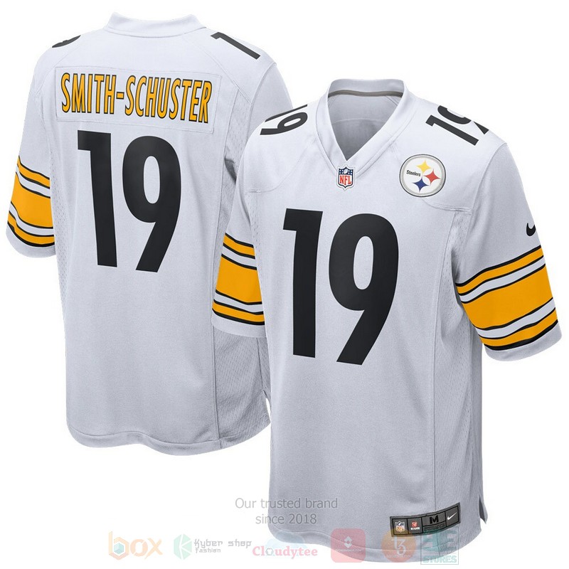 BEST Pittsburgh Steelers JuJu Smith-Schuster White Jersey Football 2 BEST Pittsburgh Steelers JuJu Smith-Schuster White Jersey Football word1