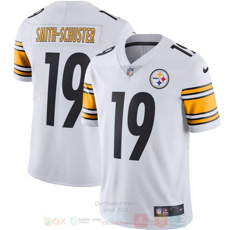 BEST Pittsburgh Steelers JuJu Smith-Schuster White Vapor Jersey Football 3 BEST Pittsburgh Steelers JuJu Smith-Schuster White Vapor Jersey Football word2