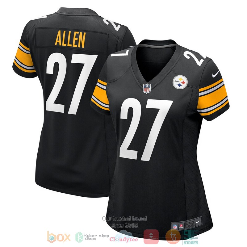 NEW Pittsburgh Steelers Marcus Allen Black Football Jersey word2
