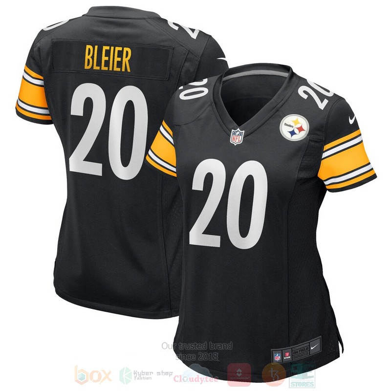 BEST Pittsburgh Steelers NFL Rocky Bleier Black Jersey Football word1