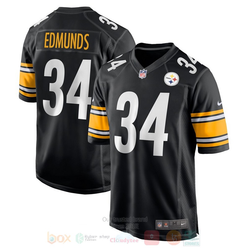 BEST Pittsburgh Steelers NFL Terrell Edmunds Black Jersey Football 2 BEST Pittsburgh Steelers NFL Terrell Edmunds Black Jersey Football word2