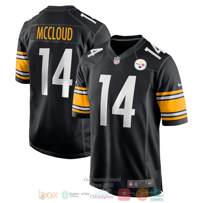 NEW Pittsburgh Steelers Ray-Ray McCloud Black Team Football Jersey word3