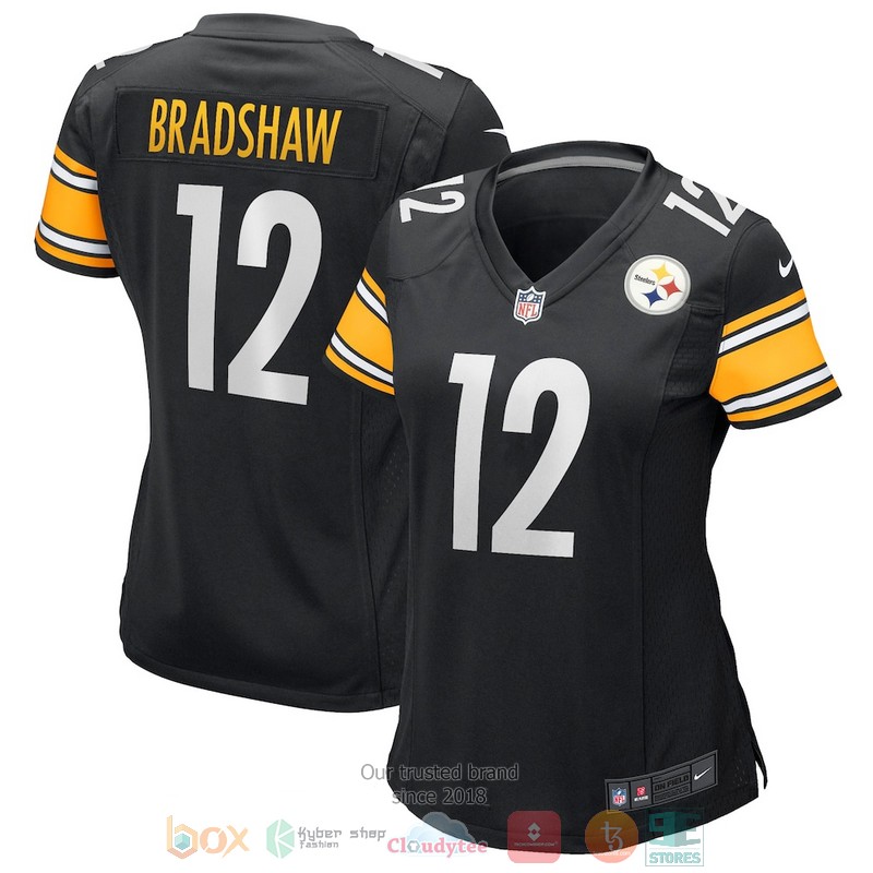 NEW Pittsburgh Steelers Terry Bradshaw 12 Football Jersey 1 NEW Pittsburgh Steelers Terry Bradshaw 12 Football Jersey word3