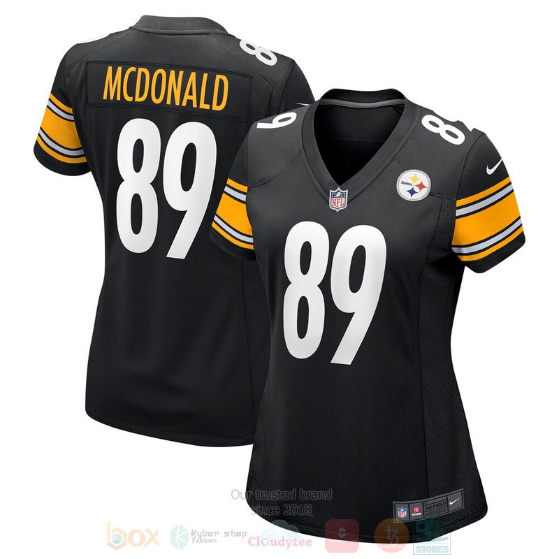BEST Pittsburgh Steelers Vance McDonald Black Jersey Football 1 BEST Pittsburgh Steelers Vance McDonald Black Jersey Football word1
