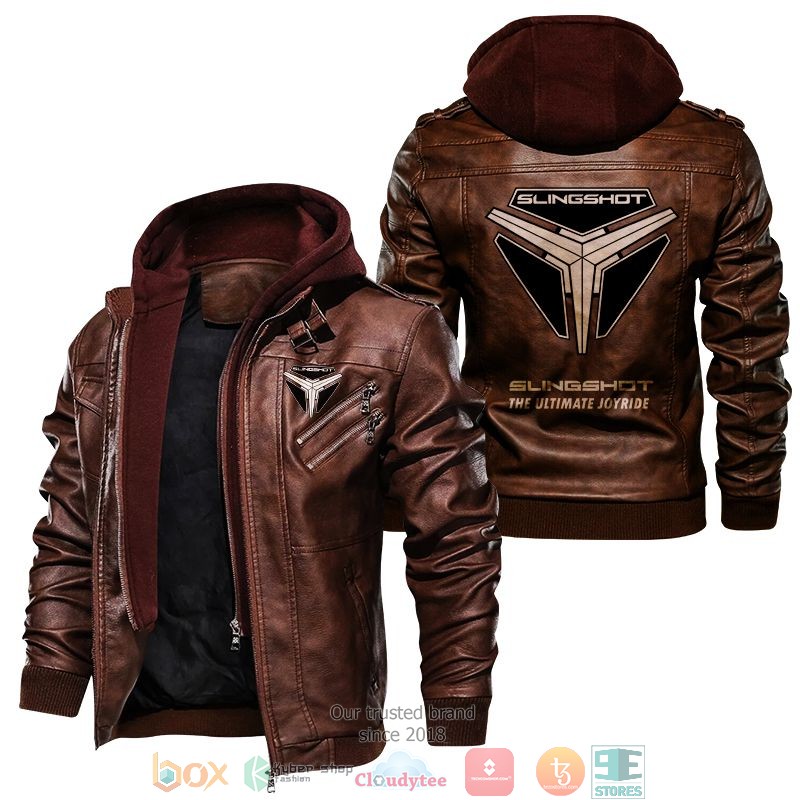 NEW Polaris Slingshot PU Leather Jacket