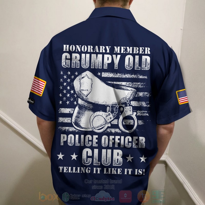 BEST Police, Honorary Member Personalized Aloha Hawaiian Shirt 6 BEST Police, Honorary Member Personalized Aloha Hawaiian Shirt word3
