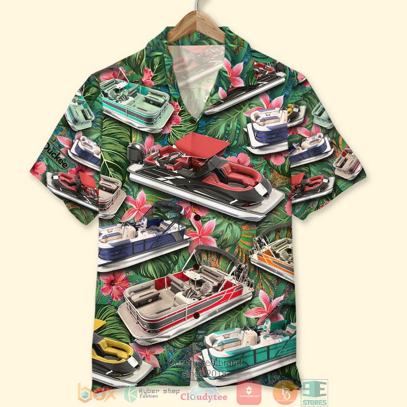 HOT Pontoon Tropical Pattern Hawaii Shirt 1 HOT Pontoon Tropical Pattern Hawaii Shirt word3