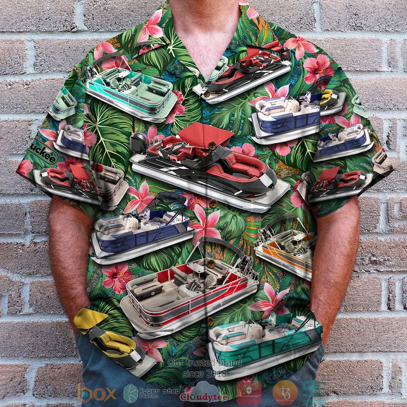 HOT Pontoon Tropical Pattern Hawaii Shirt 5 HOT Pontoon Tropical Pattern Hawaii Shirt word3