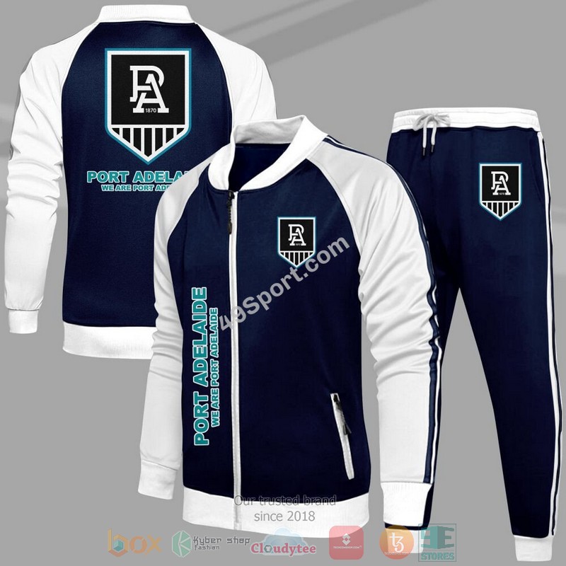 NEW Port Adelaide Power Tracksuits Jacket and Pant word2