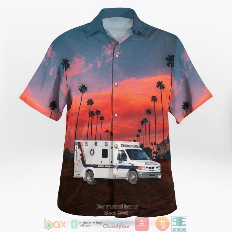 NEW Prescott-Russell Paramedic Service Ford E-Series Ottawa Ontario Aloha Shirt 2 NEW Prescott-Russell Paramedic Service Ford E-Series Ottawa Ontario Aloha Shirt word1