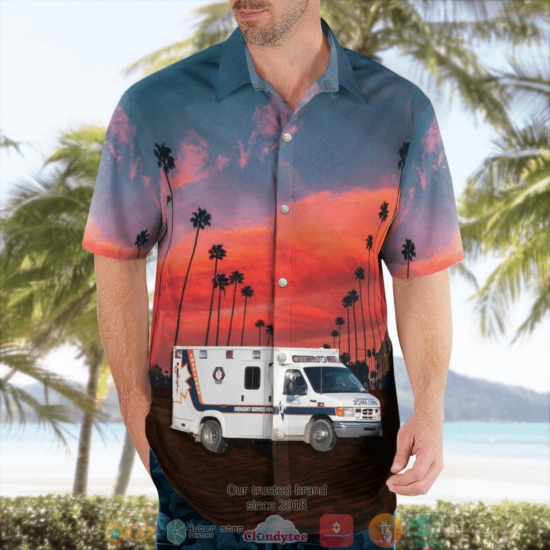 NEW Prescott-Russell Paramedic Service Ford E-Series Ottawa Ontario Aloha Shirt 3 NEW Prescott-Russell Paramedic Service Ford E-Series Ottawa Ontario Aloha Shirt word1