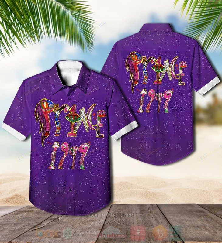 BEST Prince 1999 Album Aloha Hawaiian Shirt