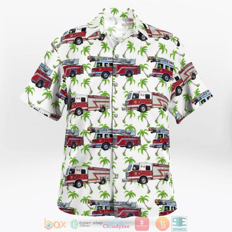 NEW Prince Rupert Fire Rescue British Columbia Canada Fleet Aloha Shirt 2 NEW Prince Rupert Fire Rescue British Columbia Canada Fleet Aloha Shirt word3