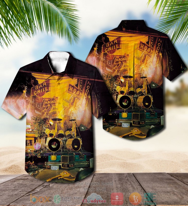 BEST Prince Sign O' The Times Black Aloha Shirt word1