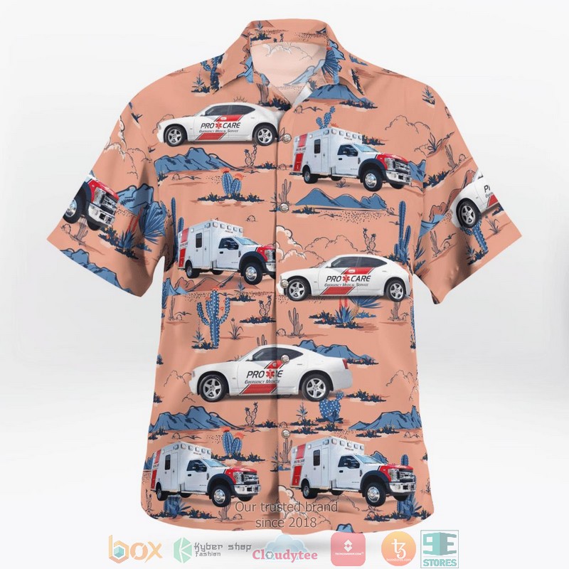 NEW Pro Care EMS Georgia Aloha Shirt 2 NEW Pro Care EMS Georgia Aloha Shirt word1