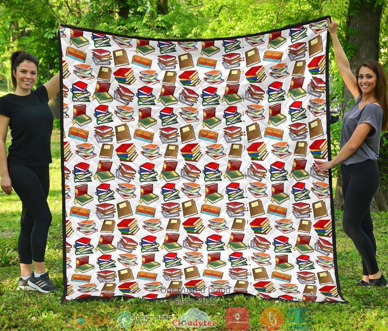 Book Pattern Quilt word2