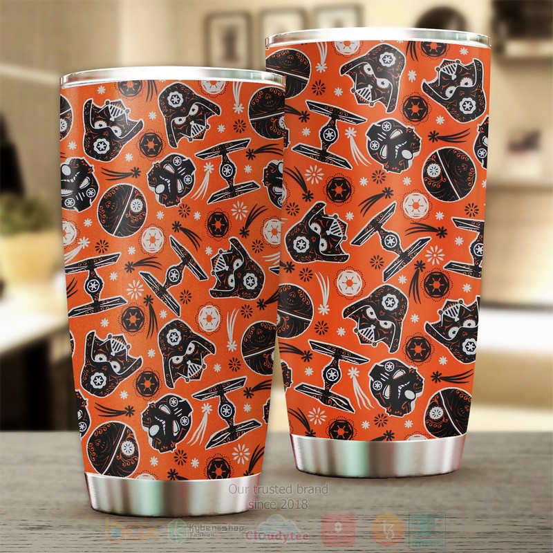 BEST Star Wars Mask 3D Steel Tumbler