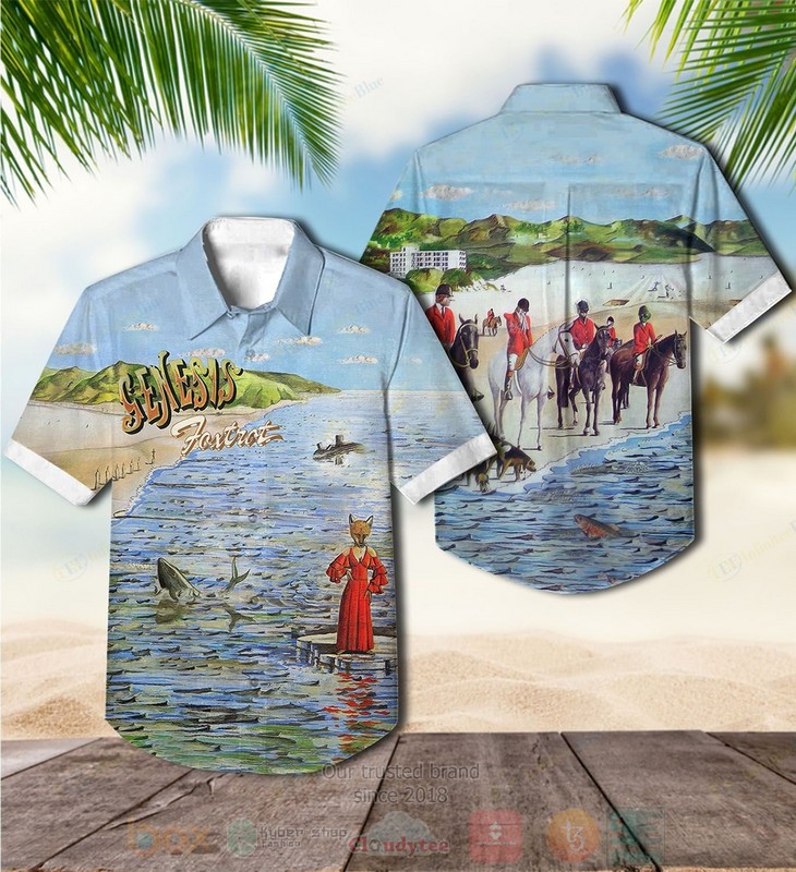 BEST Genesis Foxtrot Album Aloha Hawaiian Shirt
